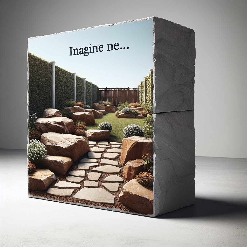 Decorative Stone Garden Edging