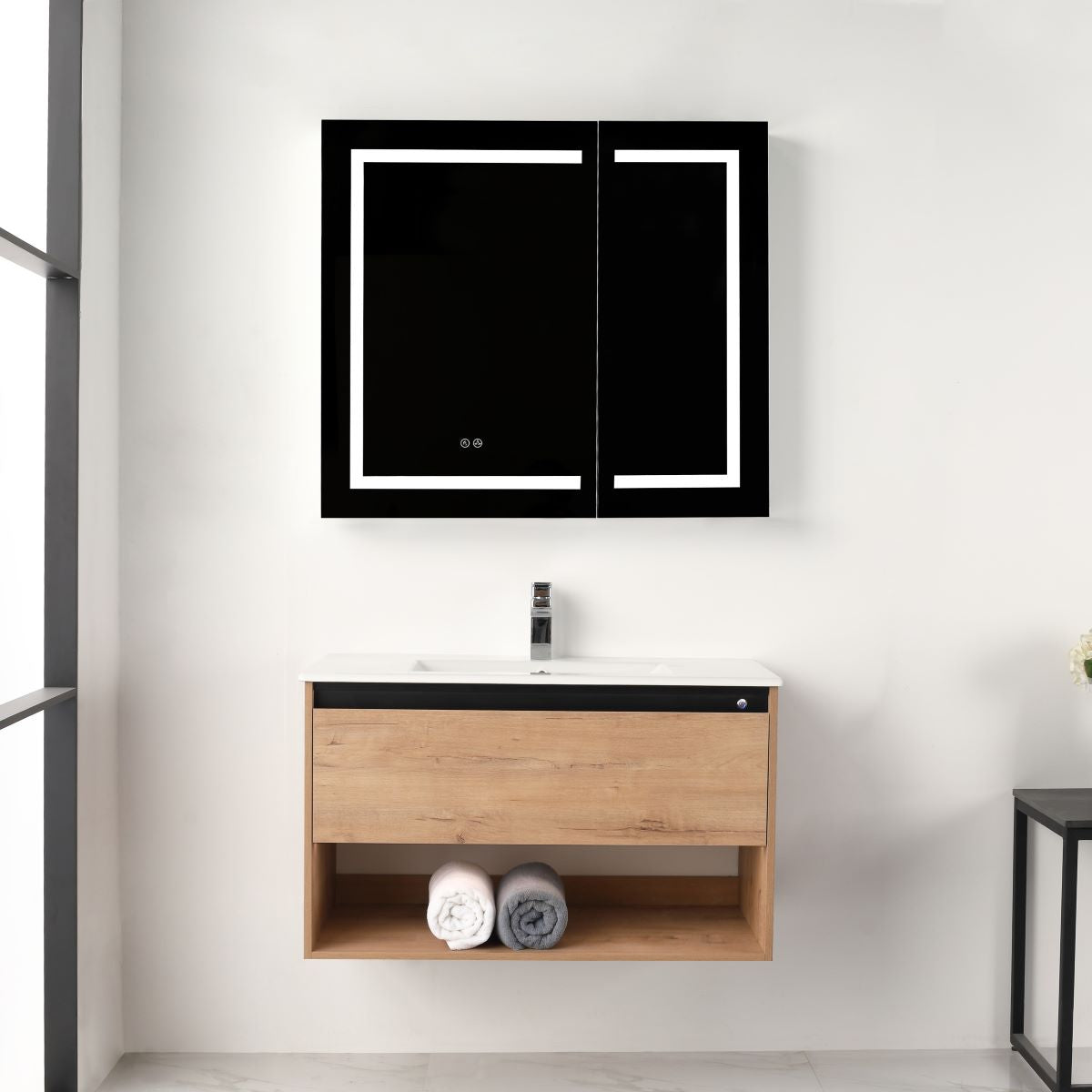Bergen 30″ Vanity (Dual LED Illuminated)