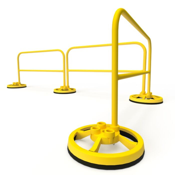 7.5' Mobile Safety Rail, SRC360 Guardrail #400005 | Safety Rail Co.