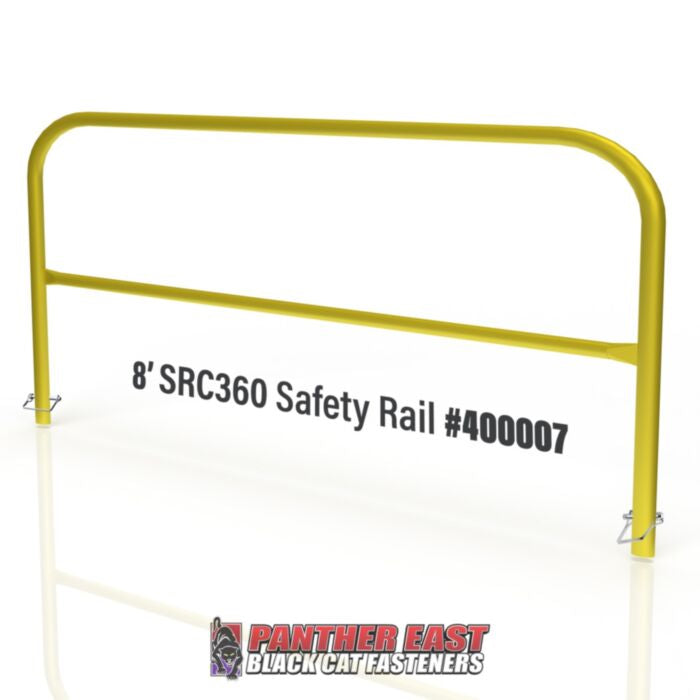 8' Mobile Safety Rail, SRC360 Guardrail #400007 | Safety Rail Co.