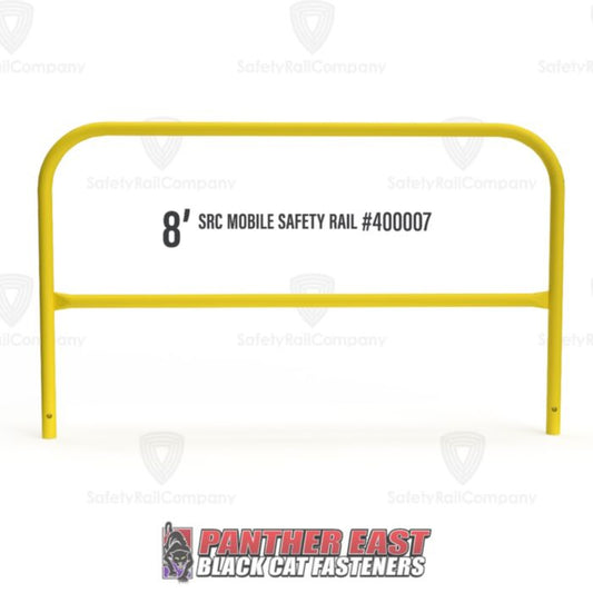 8' Mobile Safety Rail, SRC360 Guardrail #400007 | Safety Rail Co.