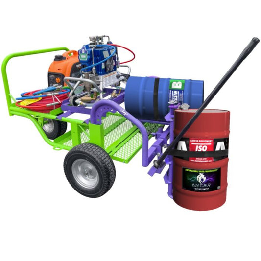 The FLIP Cart | Single-Ply and 2-Part Adhesive Roof Sprayer