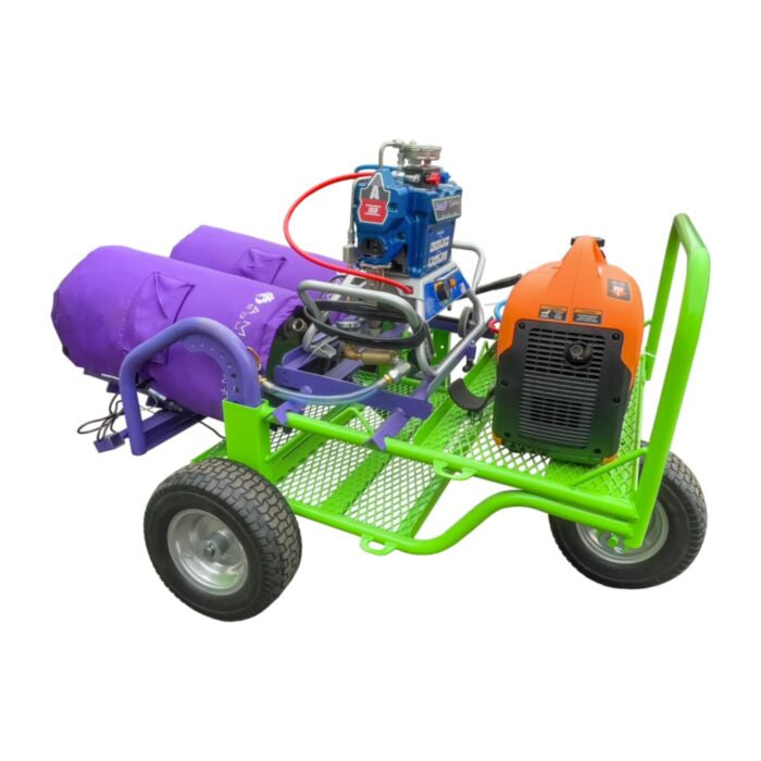 The FLIP Cart | Single-Ply and 2-Part Adhesive Roof Sprayer