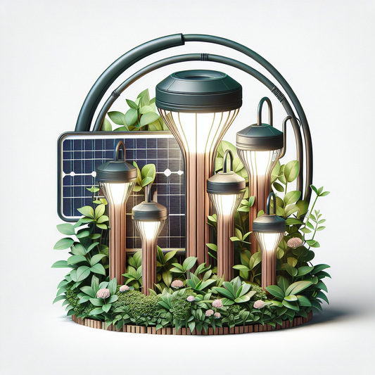 Solar-Powered Garden Lights