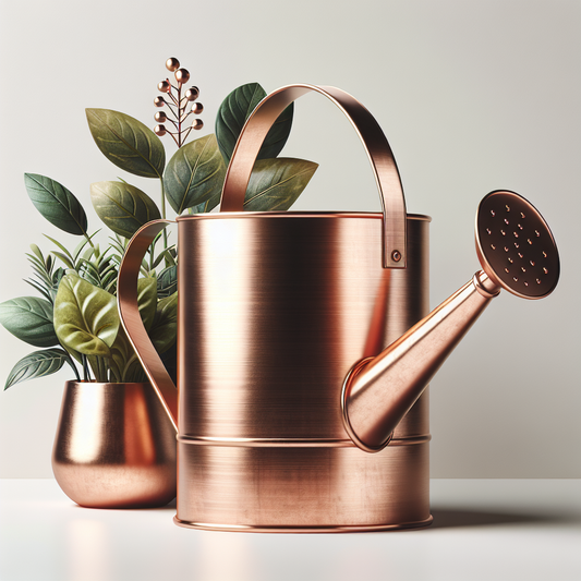 Copper Plant Watering Can